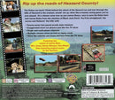 The Dukes of Hazzard Racing for Home Back Cover - Playstation 1 Pre-Played