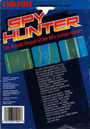 Spy Hunter Back Cover - Nintendo Entertainment System, NES Pre-Played