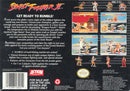 Super Street Fighter 2 Back Cover - Super Nintendo, SNES Pre-Played