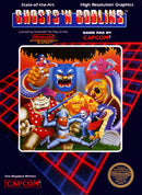 Ghosts 'n Goblins Front Cover - Nintendo Entertainment System, NES Pre-Played