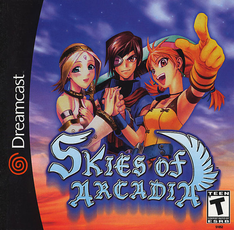 Skies of Arcadia - Sega Dreamcast Pre-Played