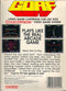 Gorf Back Cover - ColecoVision Pre-Played