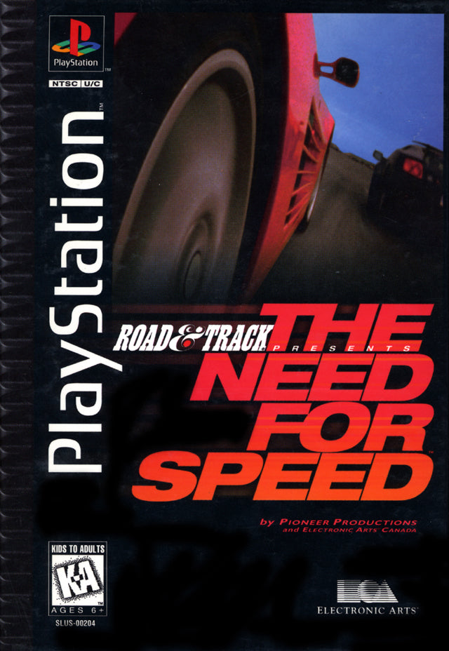 Road & Track Presents The Need for Speed - Playstation 1 Pre-Played