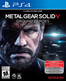 Metal Gear Solid V: Ground Zeroes Front Cover - Playstation 4 Pre-Played