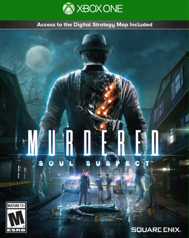 Murdered Soul Suspect Front Cover - Xbox One Pre-Played