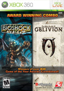 Bioshock Oblivion Two Pack Xbox 360 Front Cover Pre-Played