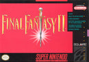 Final Fantasy 2 Front Cover - Super Nintendo, SNES Pre-Played
