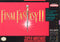 Final Fantasy 2 Front Cover - Super Nintendo, SNES Pre-Played