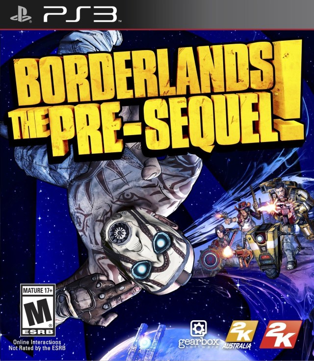 Borderlands: The Pre-Sequel Front Cover - Playstation 3 Pre-Played