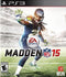 Madden NFL 15 Front Cover - Playstation 3 Pre-Played