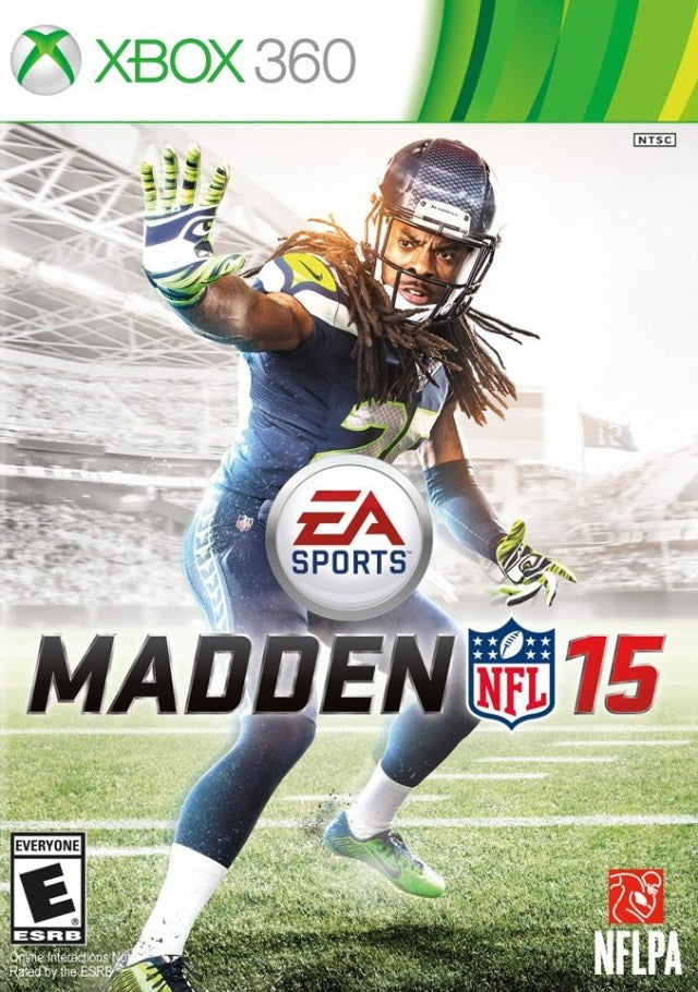 Madden NFL 15 Front Cover - Xbox 360 Pre-Played