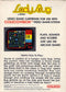 Lady Bug with Manual Back Cover - ColecoVision Pre-Played