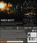 Mortal Kombat X Back Cover - Xbox One Pre-Played