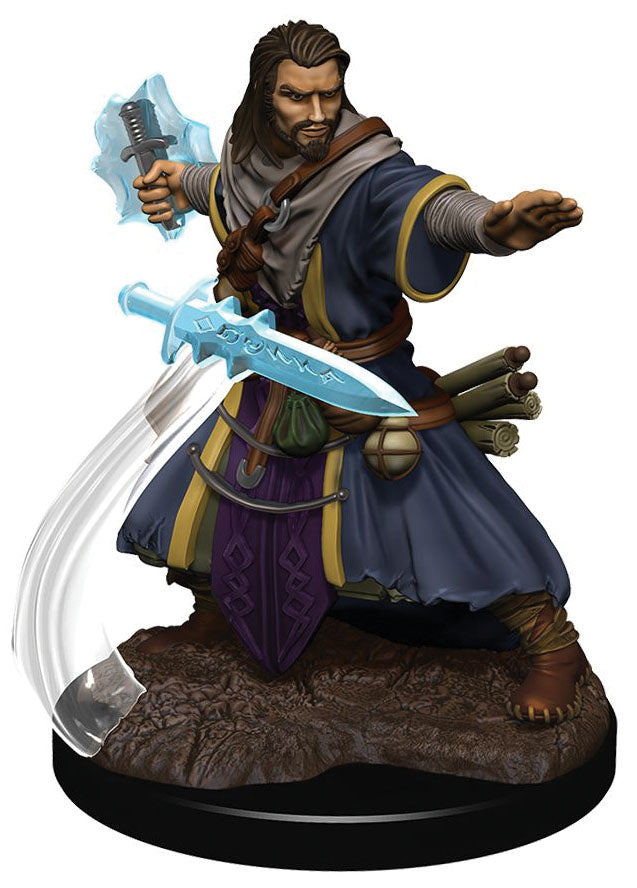 Human Wizard Male W5 - Dungeons & Dragons Fantasy Miniatures Icons of the Realms Premium Figure