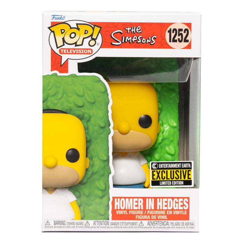 Pop! Simpsons - Homer Simpson in Hedges Entertainment Earth Exclusive