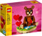 Valentine's Brown Bear - Lego Brickheadz 40462