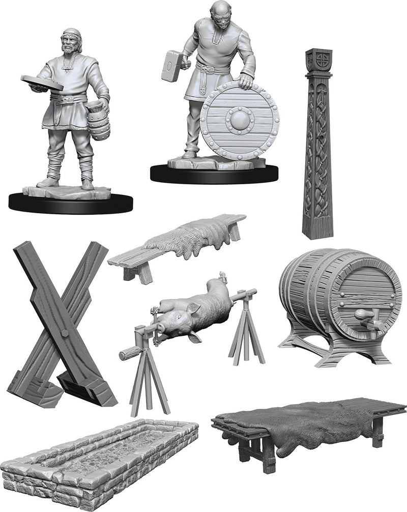 Vikings W13 - WizKids Deep Cuts Unpainted Miniatures