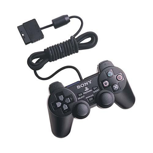 Playstation 2 Dual Shock Black Controller - Pre-Played