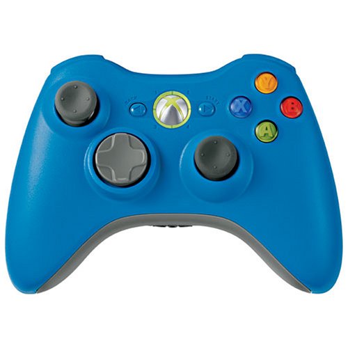 Xbox 360 Wireless Blue Controller - Pre-Played
