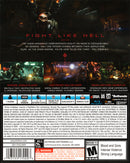 DOOM Back Cover - Playstation 4 Pre-Played