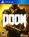 DOOM Front Cover - Playstation 4 Pre-Played