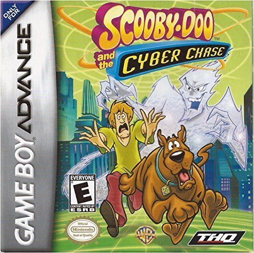 Scooby-Doo and the Cyber Chase Front Cover - Nintendo Gameboy Advance Pre-Played
