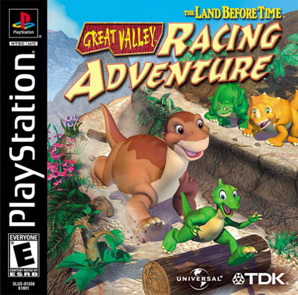 The Land Before Time Great Valley Racing Adventure - Playstation 1 Pre-Played