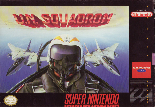 U.N. Squadron  - Super Nintendo, SNES Pre-Played