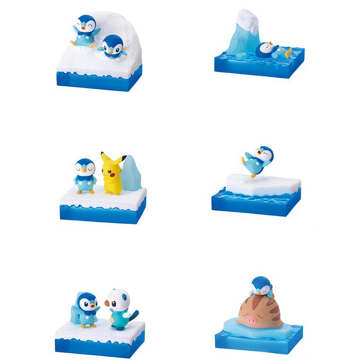 Re-Ment Pokemon Cool Piplup Collection Blind Box