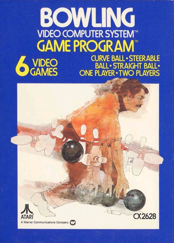 Bowling Front Cover - Atari Pre-Played