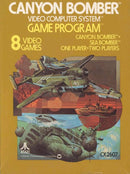 Canyon Bomber Front Cover - Atari Pre-Played