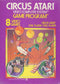 Circus Atari Front Cover - Atari Pre-Played