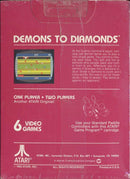 Demons To Diamonds Back Cover - Atari Pre-Played