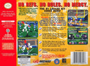 NFL Blitz Complete in Box Back Cover - Nintendo 64 Pre-Played