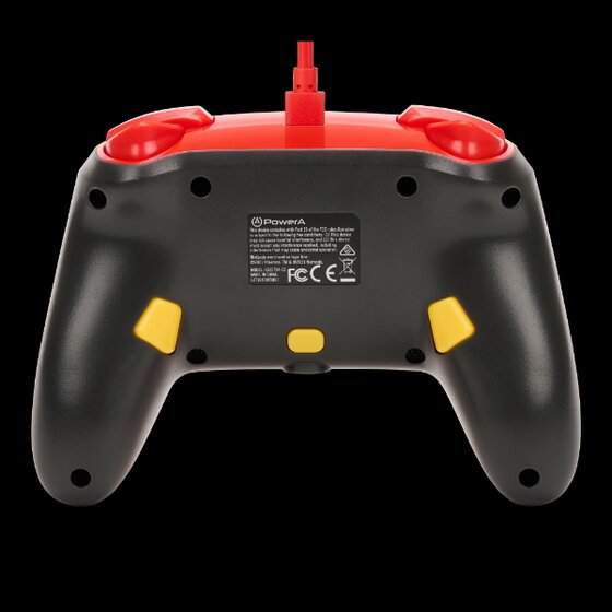 Oran Berry Pikachu Power A Wired Controller - Nintendo Switch Pre-Played