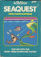 Seaquest Front Cover - Atari Pre-Played