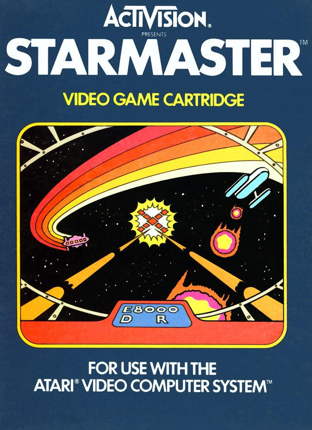Starmaster Front Cover - Atari Pre-Played