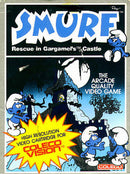 Smurf: Rescue In Gargamel's Castle Front Cover - ColecoVision Pre-Played