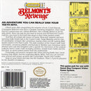 Castlevania 2 Belmont's Revenge Back Cover - Nintendo Gameboy Pre-Played