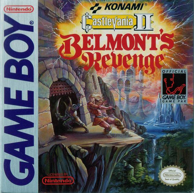 Castlevania 2 Belmont's Revenge Front Cover - Nintendo Gameboy Pre-Played