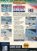 Winter Olympic Games Lillehammer 94 - Sega Game Gear Pre-Played