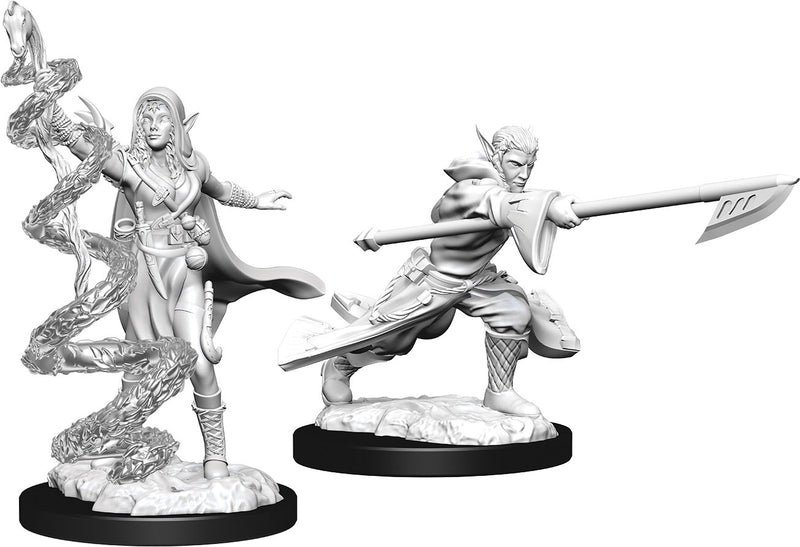 Joraga Warcaller & Joraga Treespeaker (Elves) W13 Magic the Gathering Unpainted Miniatures