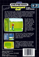 Tournament Golf Arnold Palmer Back Cover - Sega Genesis Pre-Played