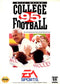 College Football 95 Front Cover - Sega Genesis Pre-Played