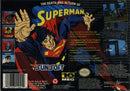 The Death and Return of Superman - Super Nintendo, SNES Pre-Played