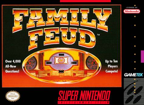 Family Feud - Super Nintendo, SNES Pre-Played
