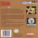 Zelda Link's Awakening DX Back Cover - Nintendo Gameboy Color Pre-Played