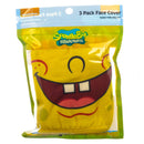 Spongebob 3 Pack Adjustable Face Covers