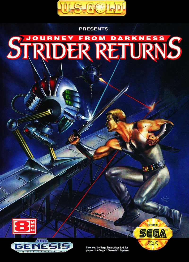 Strider Returns - Sega Genesis Pre-Played