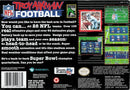 Troy Aikman Football Back Cover - Super Nintendo SNES Pre-Played